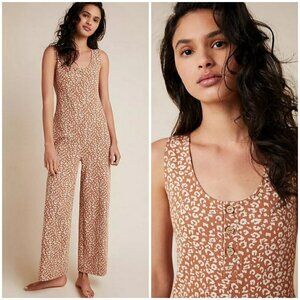 💕ANTHROPOLOGIE💕 Saturday/Sunday Leopard Jumpsuit ~ Leopard Print XL